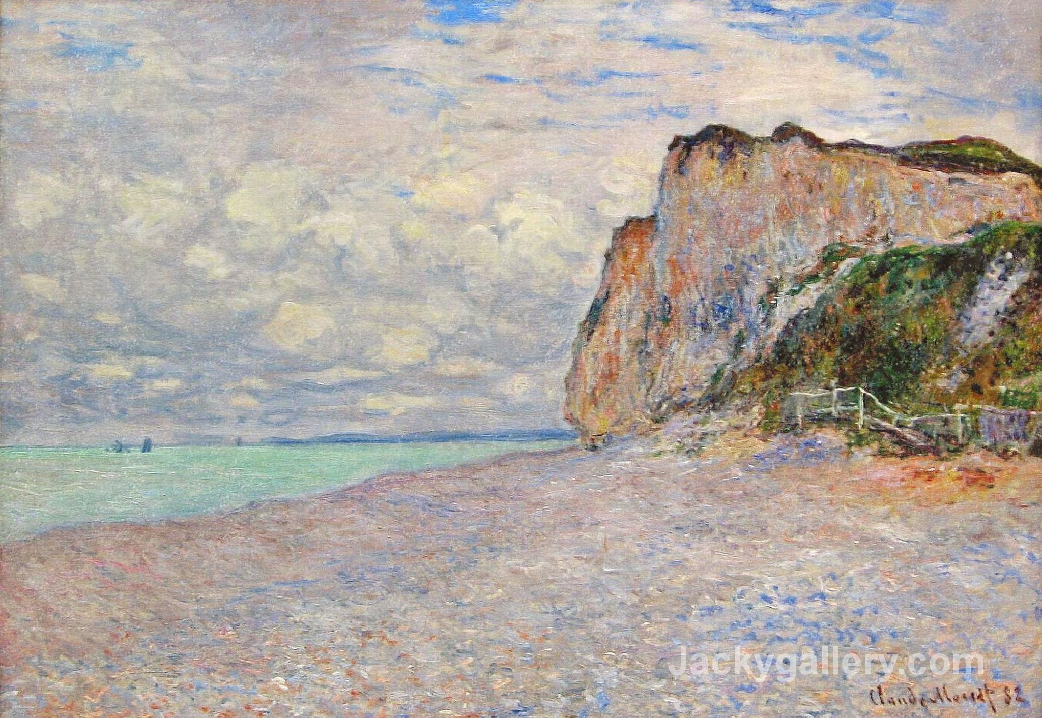 Cliffs near Dieppe by Claude Monet paintings reproduction